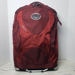 OSPREY Ozone Rolling 2-Wheel Carry-On Luggage in Plum
